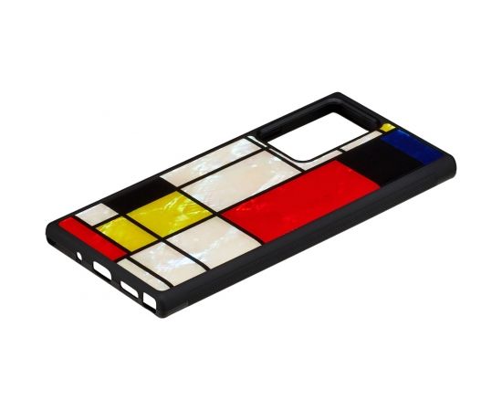 iKins case for Samsung Galaxy Note 20 Ultra mondrian black