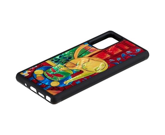iKins case for Samsung Galaxy Note 20 cat with red fish