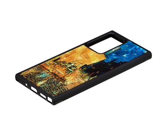 iKins case for Samsung Galaxy Note 20 Ultra cafe terrace black
