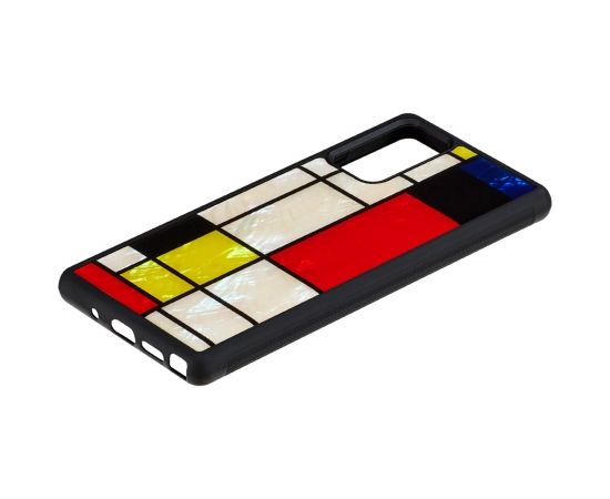 iKins case for Samsung Galaxy Note 20 mondrian black