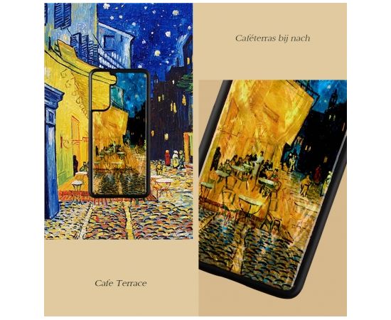 iKins case for Samsung Galaxy S21+ cafe terrace black