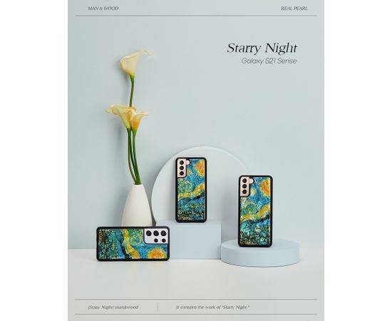 iKins case for Samsung Galaxy S21+ starry night black