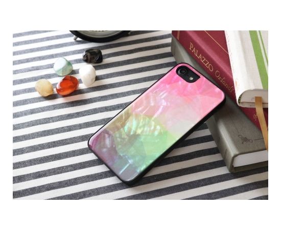 iKins case for Apple iPhone 8/7 water flower black