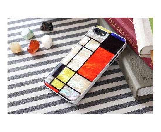 iKins case for Apple iPhone 8/7 mondrian white