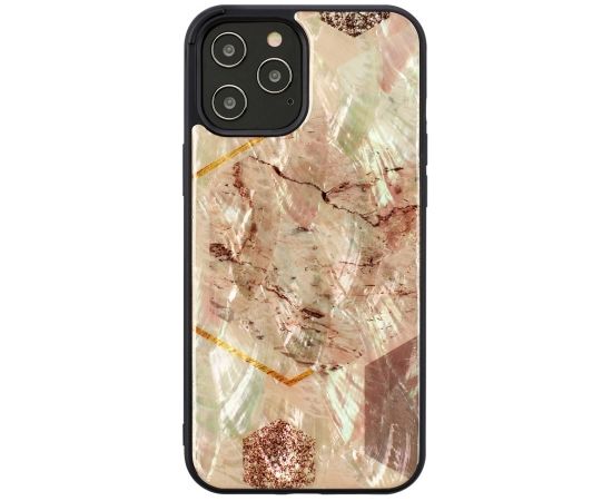 iKins case for Apple iPhone 12/12 Pro pink marble