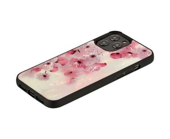 iKins case for Apple iPhone 12/12 Pro lovely cherry blossom