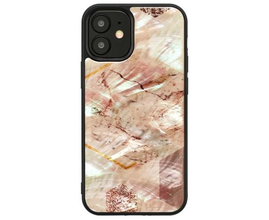 iKins case for Apple iPhone 12 mini pink marble