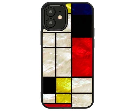 iKins case for Apple iPhone 12 mini mondrian black