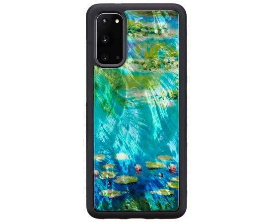 iKins case for Samsung Galaxy S20 water lilies black