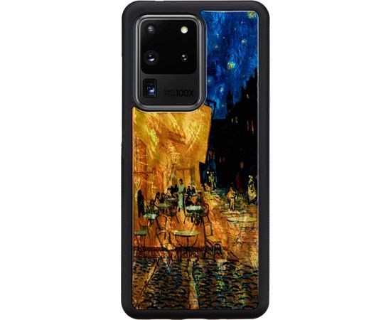 iKins case for Samsung Galaxy S20 Ultra cafe terrace black