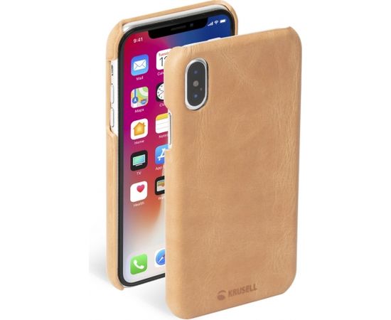 Krusell Sunne Cover Apple iPhone XS vintage nude