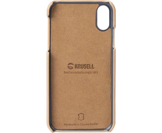 Krusell Sunne Cover Apple iPhone XS vintage nude