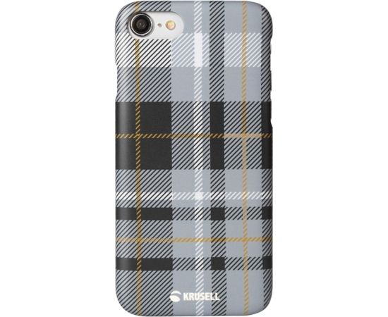 Krusell Limited Cover Apple iPhone 8/7 plaid dark grey