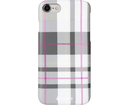 Krusell Limited Cover Apple iPhone 8/7 plaid light grey