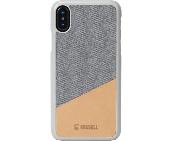 Krusell Tanum Cover Apple iPhone XS nude