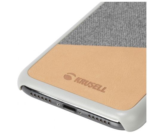 Krusell Tanum Cover Apple iPhone XS nude