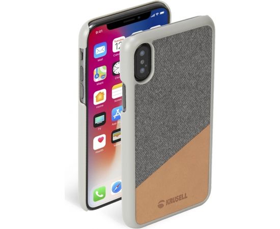 Krusell Tanum Cover Apple iPhone XS nude