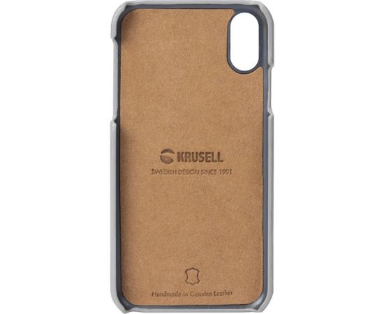 Krusell Sunne Cover Apple iPhone XS vintage grey