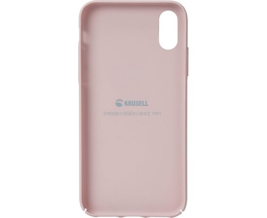 Krusell Sandby Cover Apple iPhone XS Max dusty pink