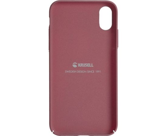 Krusell Sandby Cover Apple iPhone XS rust