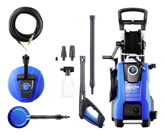 Nilfisk E 160.1-10 PADH X-TRA EU pressure washer Upright Electric 500 l/h 2300 W Blue, Black