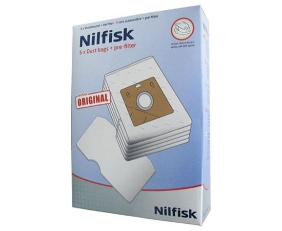 Nilfisk Dust bag (synthetic) 5 pcs.