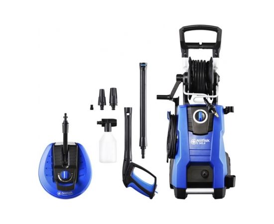 Nilfisk E 145.4-9  POWER X-TRA EU pressure washer, upright 500 l/h 2100 W Blue, Black