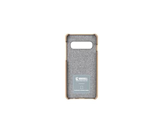 Krusell Broby Cover Samsung Galaxy S10 cognac