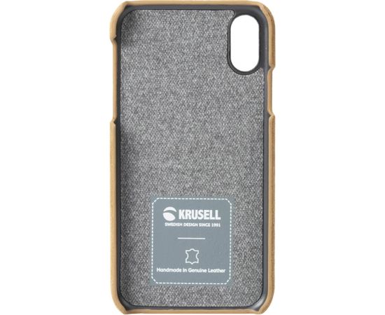 Krusell Broby Cover Apple iPhone XS Max cognac
