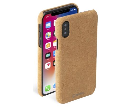 Krusell Broby Cover Apple iPhone XS cognac