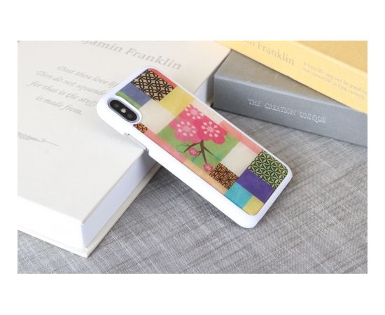 iKins SmartPhone case iPhone XS/S cherry blossom white