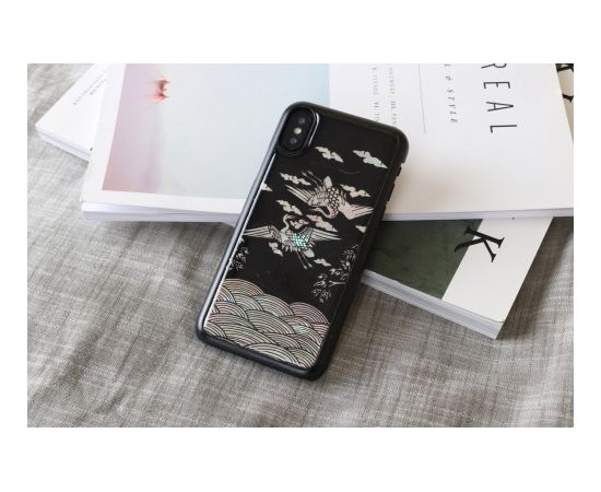 iKins SmartPhone case iPhone XS/S crane black