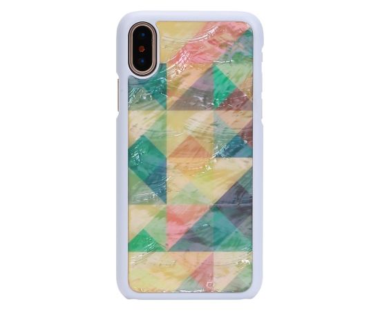 iKins SmartPhone case iPhone XS/S mosaic white