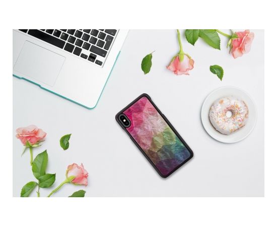 iKins SmartPhone case iPhone XS Max water flower black