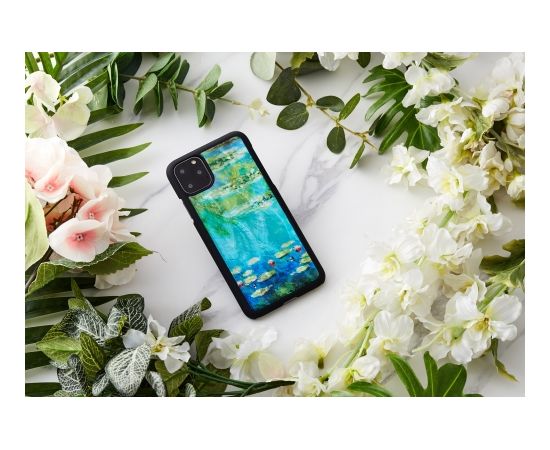 iKins SmartPhone case iPhone 11 Pro Max water lilies black