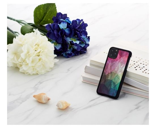 iKins SmartPhone case iPhone 11 Pro Max water flower black