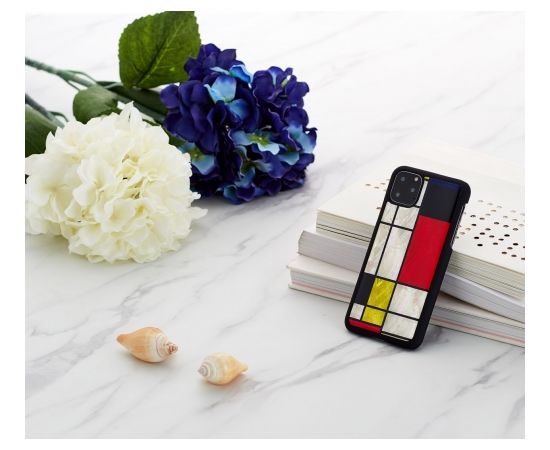 iKins SmartPhone case iPhone 11 Pro Max mondrian black