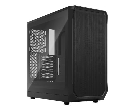 Fractal Design Focus 2  Black TG Clear Tint, Midi Tower, Power supply included No