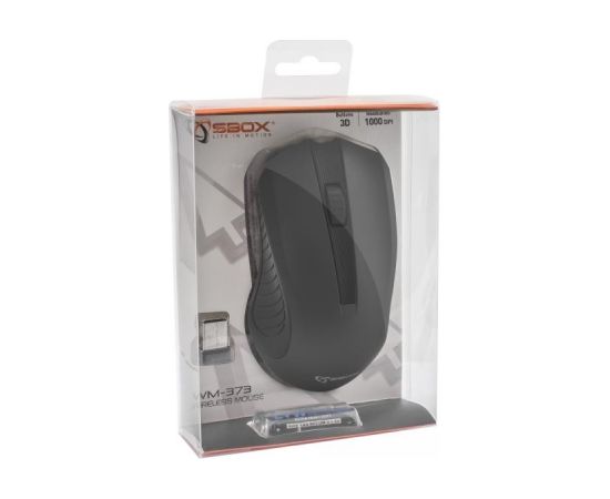 Sbox Wireless Mouse WM-373 black