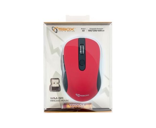 Sbox WM-911R red