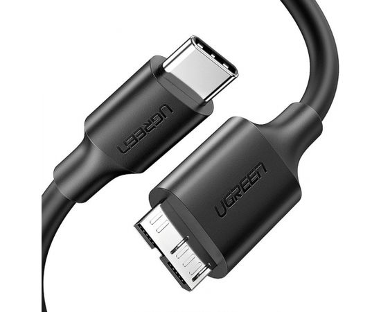 Micro-B USB 3.0 - USB-C cable UGREEN 1m (black)