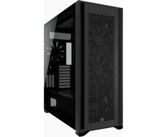 Corsair Tempered Glass PC Case 7000D AIRFLOW Side window, Black, Full-Tower, Power supply included No