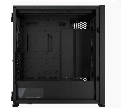 Corsair Tempered Glass PC Case 7000D AIRFLOW Side window, Black, Full-Tower, Power supply included No