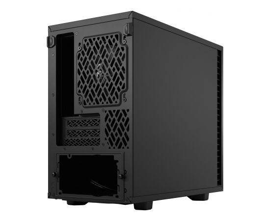 Fractal Design Define 7 Nano Black Solid, Mini ITX,  Mini-DTX, Power supply included No