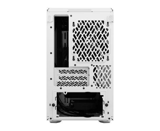 Fractal Design Meshify 2 Nano White TG clear tint,  ITX, Power supply included No