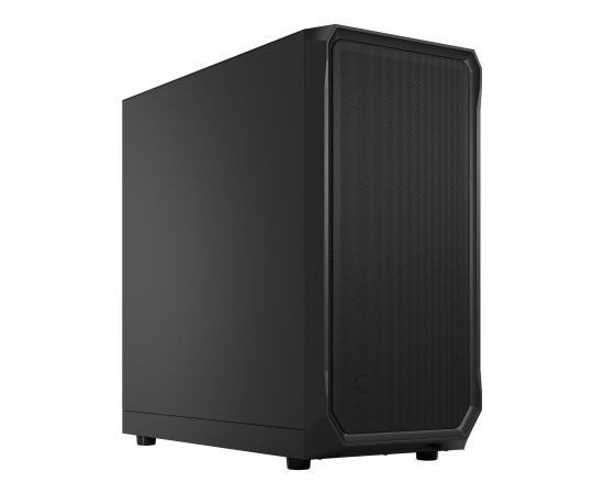 Fractal Design Focus 2 Black Solid, Midi Tower, Power supply included No