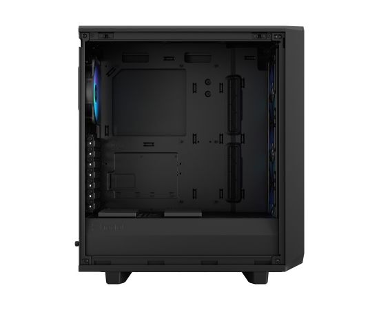 Fractal Design Meshify 2 Compact Lite RGB Black TG Light, Mid-Tower, Power supply included No