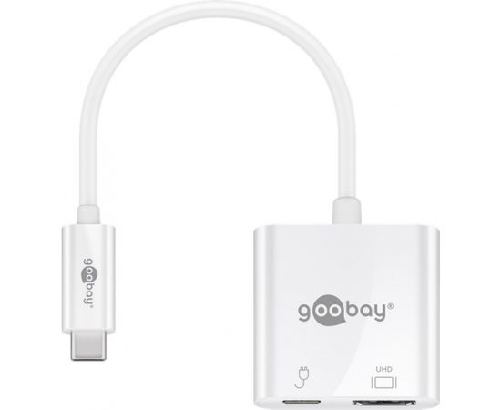 Goobay USB-C HDMI Adapter (4k 60 Hz) 	62110 White