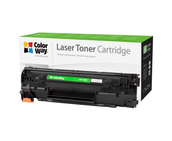 ColorWay Econom Toner Cartridge, Black, Canon 737, HP CF283X