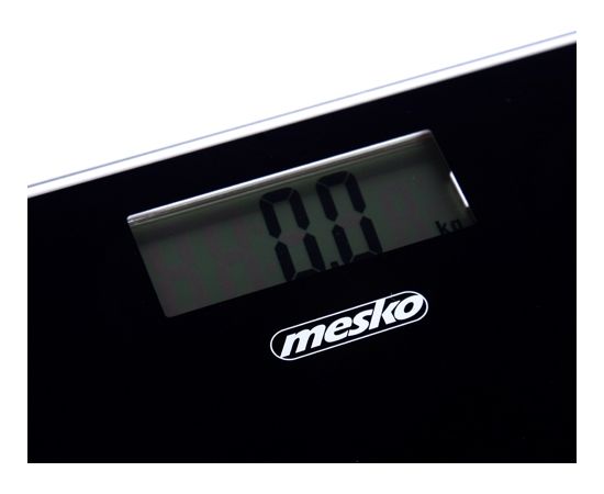 Mesko Bathroom scale 8150b Maximum weight (capacity) 150 kg, Accuracy 100 g, Body Mass Index (BMI) measuring, Black
